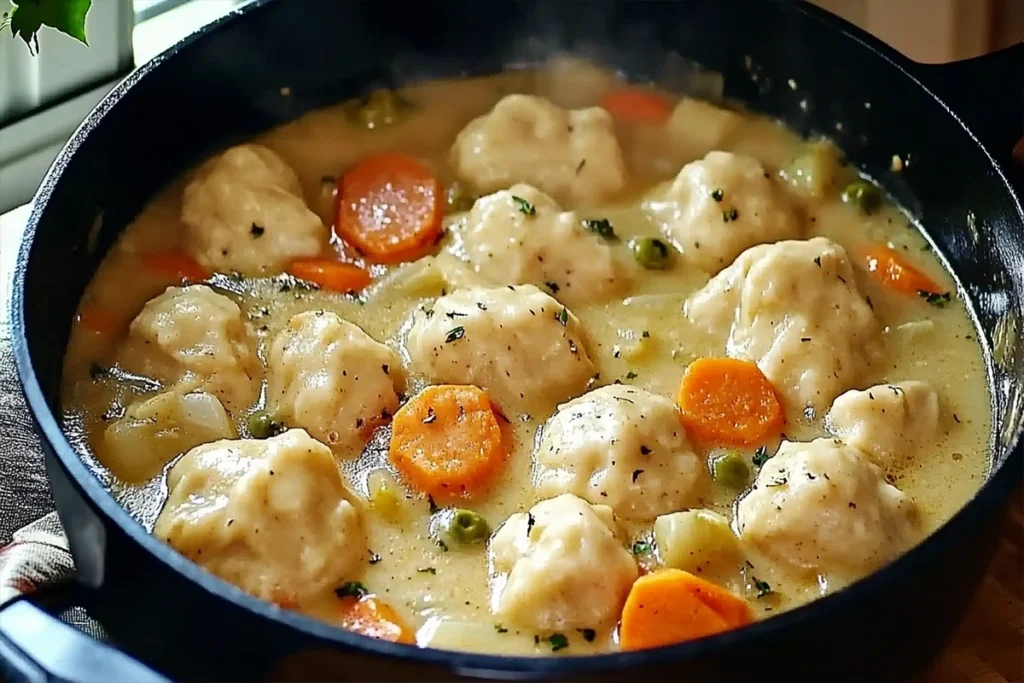 Chicken and Dumpling Soup Recipe