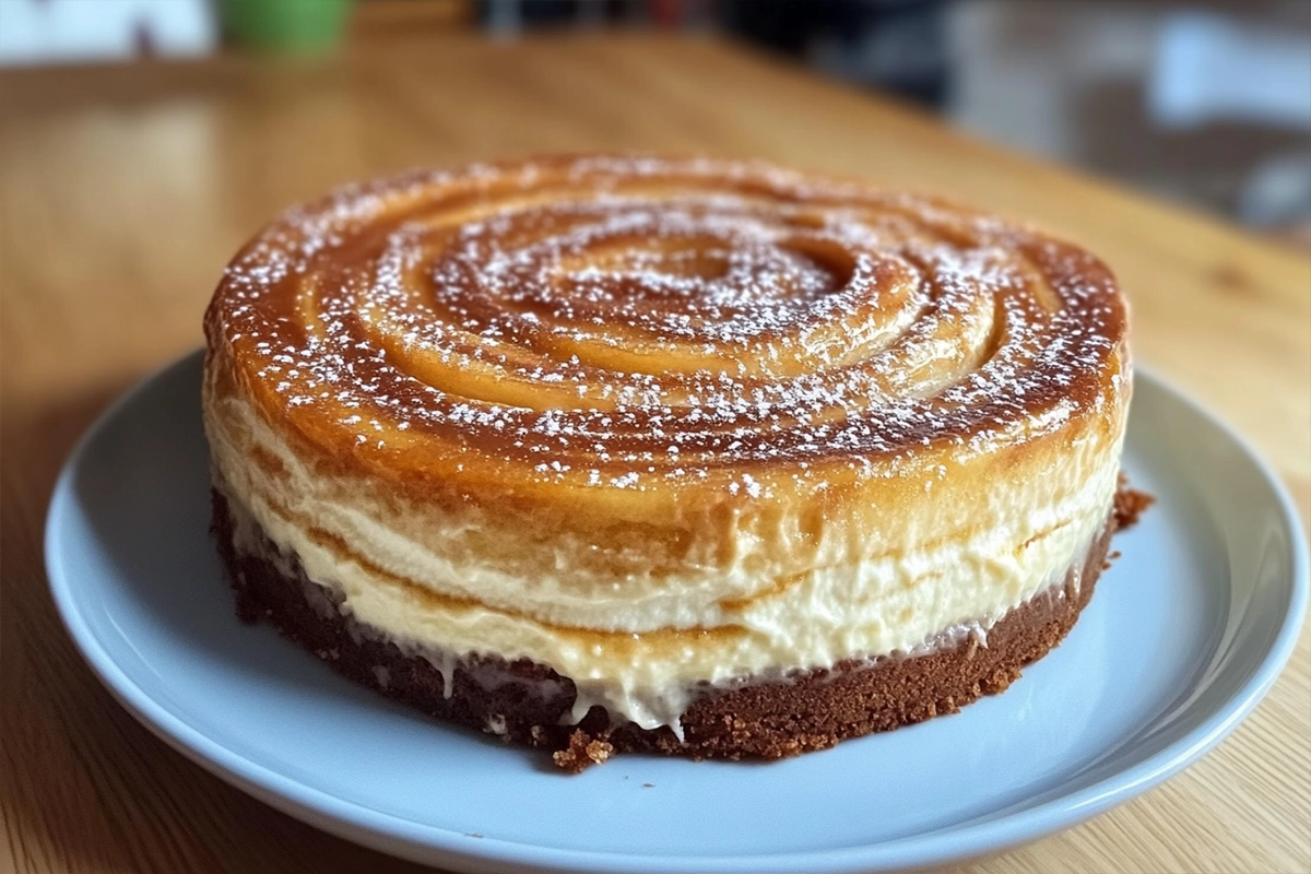 Cinnamon Roll Cheesecake