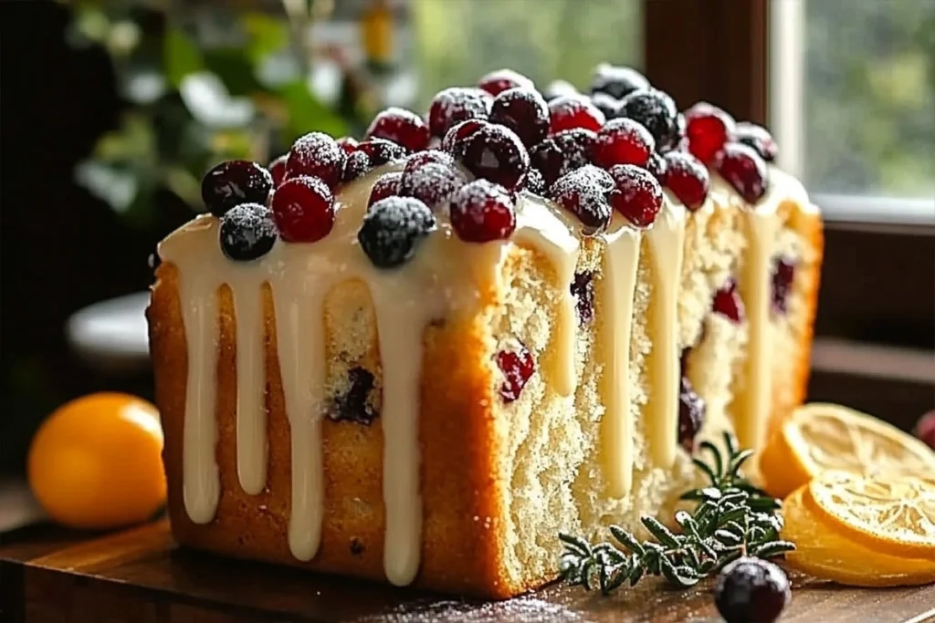 Cranberry Orange Loaf Cake