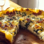 Potato and Bacon Quiche