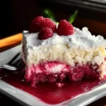 Raspberry Zinger Poke Cake Recipe