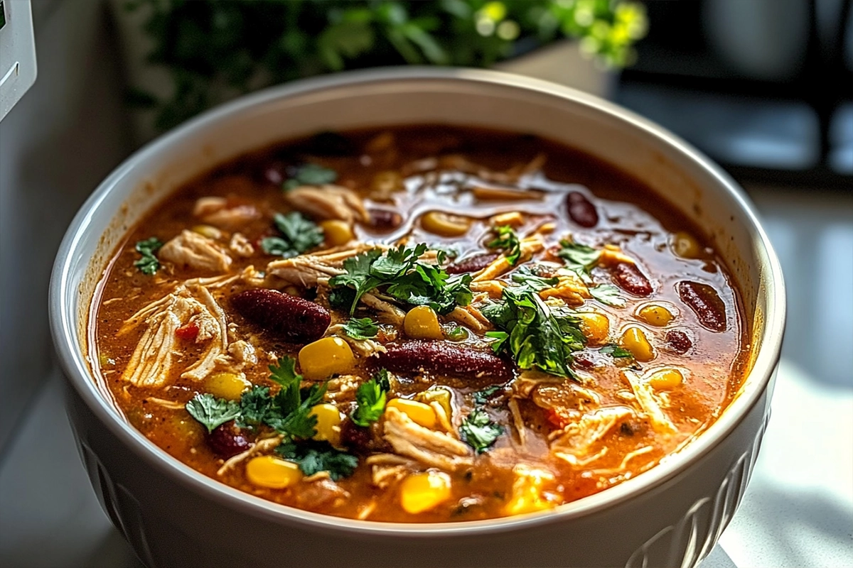 Slow Cooker Chicken Chili